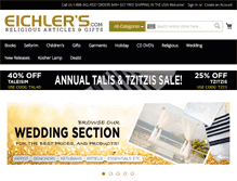 Tablet Screenshot of eichlers.com